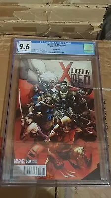 Buy 🔥 Uncanny X-men #600 Cgc 9.6 Yu Variant 🔥 RARE HTF 🔥 • 75£