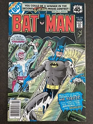 Buy Batman 308 1st Tiffany Fox Newsstand 1979 Mr Freeze Vf/nm High Grade Glossy Wein • 92.77£
