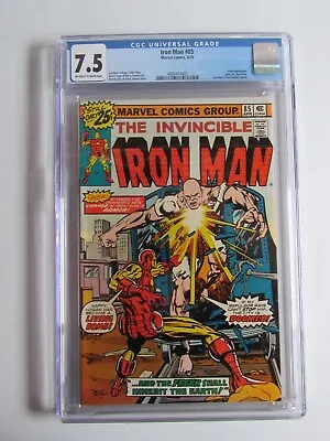 Buy Iron Man 85 CGC 7.5 Freak Happy Hogan 1976 • 23.83£