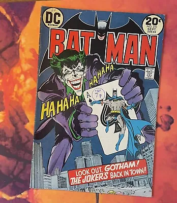 Buy Batman #251 FN DC Comics - 1973 Iconic Neal Adams Cover Artwork & Interior! • 328£
