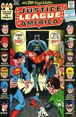 Buy Justice League Of America #91 VG- 3.5 1971 Stock Image • 13.84£