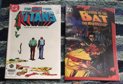 Buy DC 80s & 90s 2 Pack New Teen Titans 39 (1984) Batman Shadow Of The Bat 9 (1993) • 7.99£