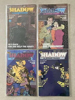 Buy THE SHADOW #1-#4 DC Comics Complete Mini Series 1986  Howard Chaykin . • 9.90£
