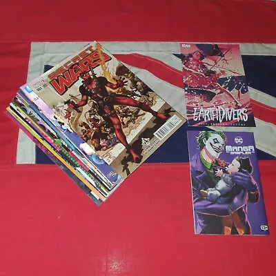 Buy Marvel DC & Indie Comics JOB LOT BUNDLE Secret Wars #1 Deadpool Variant Godzilla • 0.99£