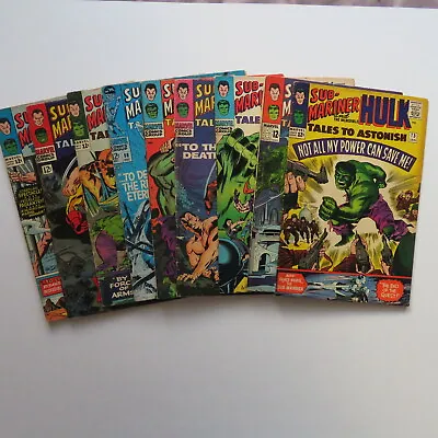 Buy Tales To Astonish 70-71 73 75 79-82 98 (1965-67) SELECT A Comic Marvel S • 15.76£