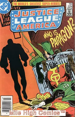 Buy JUSTICE LEAGUE OF AMERICA  (1960 Series)  (DC) #224 NEWSSTAND Very Good Comics • 10.25£