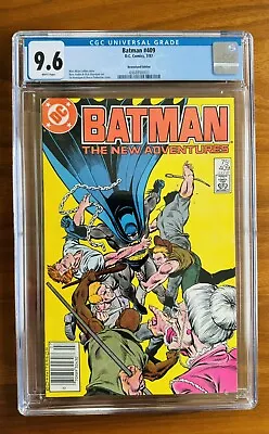 Buy Batman #409 CGC 9.6 Newsstand  Origin Of Jason Todd Detective Comics • 61.86£
