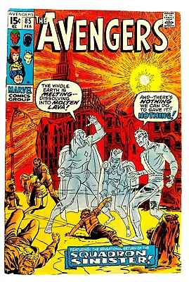 Buy Marvel AVENGERS (1970) #85 Key 1st SQUADRON SUPREME App VG Ships FREE! • 59.57£