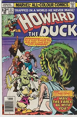 Buy Marvel Comics Howard The Duck #22 (1977) F • 3.95£