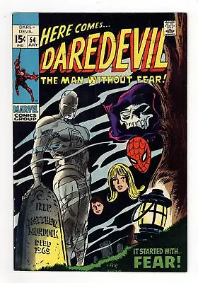 Buy Daredevil #54 VF- 7.5 1969 • 139.92£