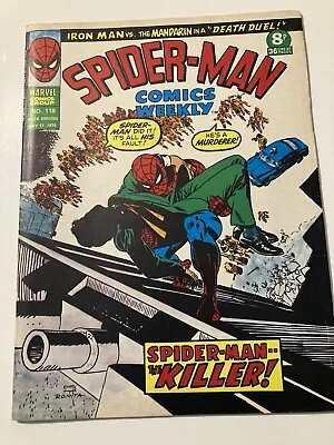 Buy Spider-man Comics Weekly #118 17/05/1975 Iron Man, Thor Marvel • 2.99£