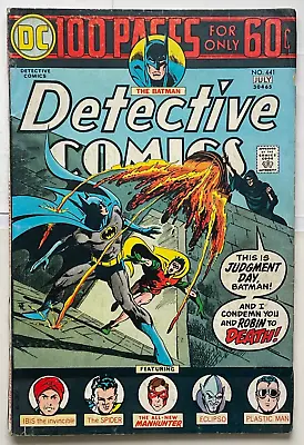 Buy Detective Comics #441 -DC COMICS -1974 • 15.99£