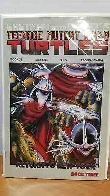 Buy Teenage Mutant Ninja Turtles #21 By Kevin Eastman Peter Laird Mirage  1989 VF • 31.98£