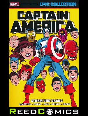 Buy CAPTAIN AMERICA EPIC COLLECTION STURM UND DRANG GRAPHIC NOVEL (520 Pages) • 36.99£