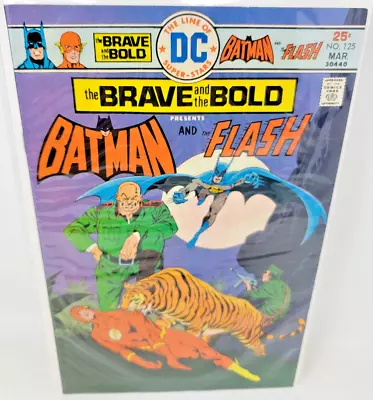 Buy Brave And The Bold #125 Batman & Flash Jim Aparo Cover Art *1976* 8.5 • 11.39£