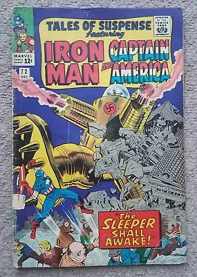 Buy Tales Of Suspense #72 - Iron Man - Marvel Comics - Silver Age 1965 VG • 17£