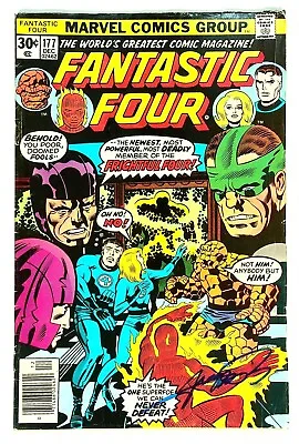 Buy Fantastic Four #177 Signed By George Perez Marvel Comics • 35.47£