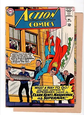 Buy Action Comics #331 1965 DC Comic Book Vintage Curt Swan Cover GD/VG • 10.27£