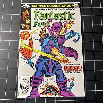Buy Fantastic Four  243 NM Or Better High Grade Classic John Byrne Galactus Cover • 27.65£