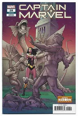 Buy Captain Marvel #28 2021 Unread Carlos Pacheco Reborn Variant Cover Marvel Comic • 2.41£