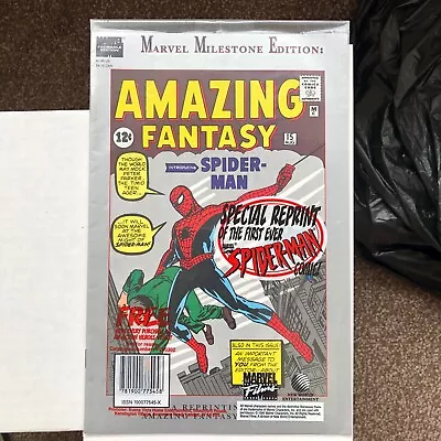 Buy SEALED/UNOPENED Amazing Fantasy 15 Reprint Edition. 1st App Of Spiderman • 19.99£