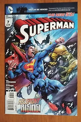 Buy Superman #7 - DC Comics 1st Print 2011 Series • 6.99£