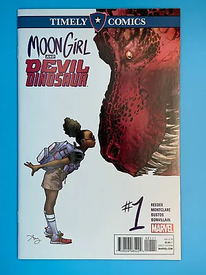 Buy Moon Girl And Devil Dinosaur #1 Timely Comics Marvel Low Print Reprints 1-3 RARE • 32.17£