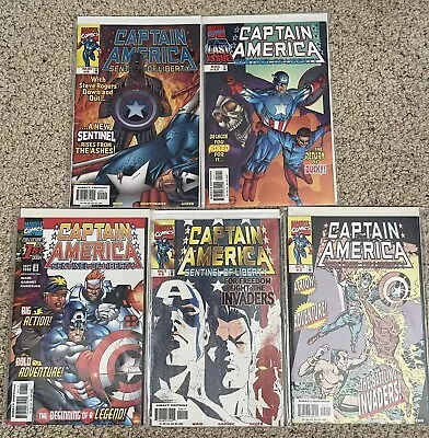 Buy Captain America - Sentinel Of Liberty 5 Issues (1, 2, 2 Alt Cover, 9 & 12) • 8£