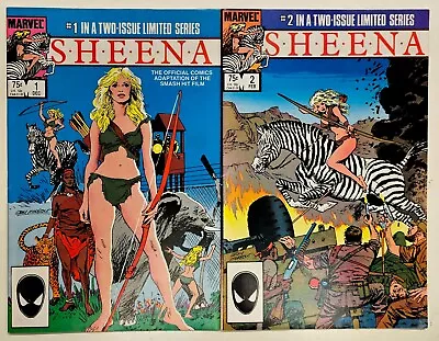 Buy Marvel Comics Sheena 2 Issue Lot 1 2 Full Set High Grade FN/VF • 5.50£