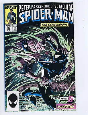 Buy Peter Parker, Spectacular Spider-Man#132 Marvel 1987 Kraven's Last Hunt ! PART 6 • 27.60£