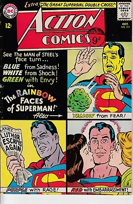 Buy Action Comics #317 Vol 1 (1965) FN- Silver Age DC Comics Rare 9d Stamp • 23.99£