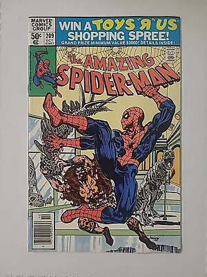 Buy Amazing Spiderman 209 Calypso Kraven 1980 Newsstand • 27.66£
