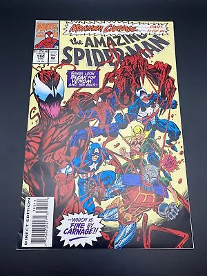 Buy Amazing Spider-Man 380 - VF+ Maximum Carnage 11 - 1993 • 5.62£