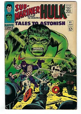 Buy Tales To Astonish 81 Fine 6.0 Silver Age 1st Appearance Of Boomerang 1966 • 31.62£