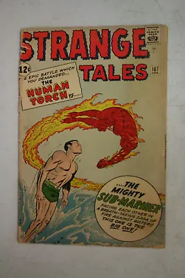 Buy Strange Tales #107, Silver Age, 1963 • 63.07£