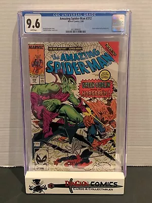 Buy Amazing Spider-Man # 312 CGC 9.6 Mcfarlane Cover Green Goblin Marvel 1989 • 80.42£
