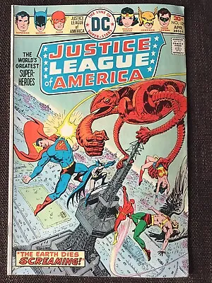 Buy Justice League Of America #129 (1976) Eiffel Tower Cover; Death Red Tornado; FN • 8.88£