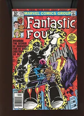 Buy 1981 Marvel,   Fantastic Four   # 229, Key, 1st Ebon Seeker, Newsstand, NM, BX98 • 10.24£