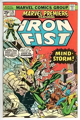 Buy Marvel Premiere #25, Featuring Iron Fist, Fine - Very Fine Condition • 22.14£