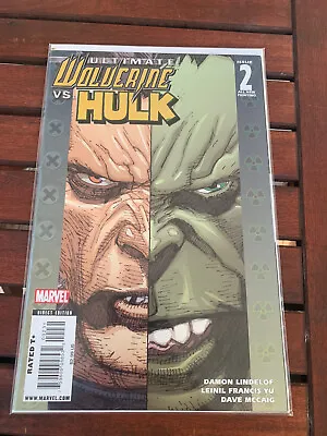Buy Ultimate Wolverine Vs Hulk  (Marvel, 2009) #2 All-New Printing NM • 4£