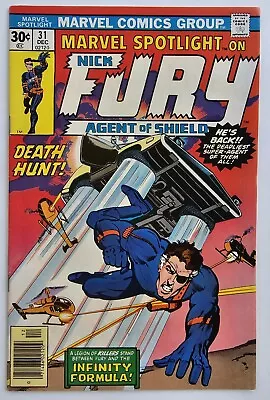 Buy Marvel Spotlight, Vol 1 #31 Origin Of Nick Fury, 1st Mention To The Infinity Fo • 7.91£
