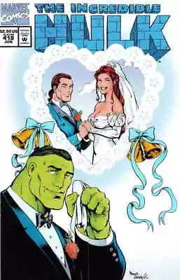 Buy Incredible Hulk, The #418SC VF; Marvel | Peter David - Wedding - We Combine Ship • 6.75£