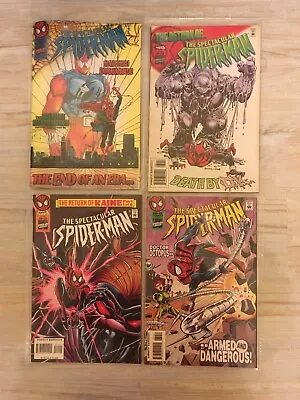 Buy Spectacular Spider-man Issues 229 230 231 232 Acetate Cover Marvel Comics 1995 • 14.99£