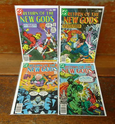 Buy RETURN OF THE NEW GODS LOT OF 6 (1977 DC Comics) #14, 15, 16, 17 - Bronze Age • 11.82£