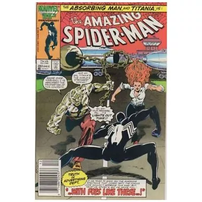 Buy Amazing Spider-Man (1963 Series) #283 Newsstand In VF Cond. Marvel Comics [z| • 8.74£