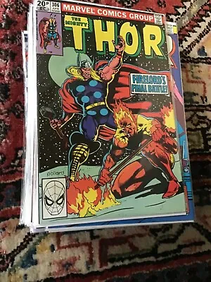 Buy Thor #306 - Apr 1981 - Firelord Appearance! - 9.0 Nm- Pence Copy!! • 8£