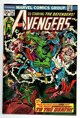 Buy Avengers #118 - Defenders - Captain America - Iron Man - 1973 - FN • 11.99£