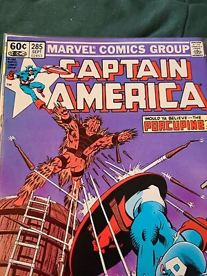 Buy Captain America 285 Newsstand Death Of Patriot  • 3.11£