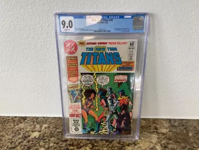 Buy NEW TEEN TITANS #16 CGC 9.0 1982 George Perez 1st Appearance Captain Carrot • 40.17£