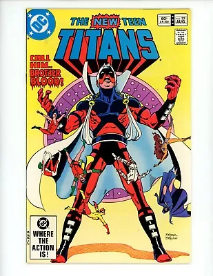 Buy New Teen Titans #22 Comic Book 1982 VF George Perez DC Brother Blood • 2.37£